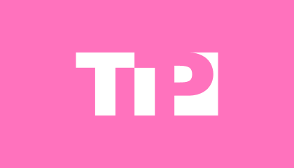 TIP logo pink